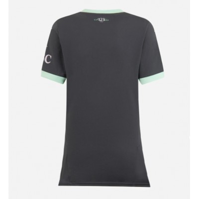 Fotbalové Dres AC Milan Dámské Alternativní 2024-25 Krátký Rukáv Fotbalové Dres AC Milan Dámské Alternativní 2024-25 Krátký Rukáv